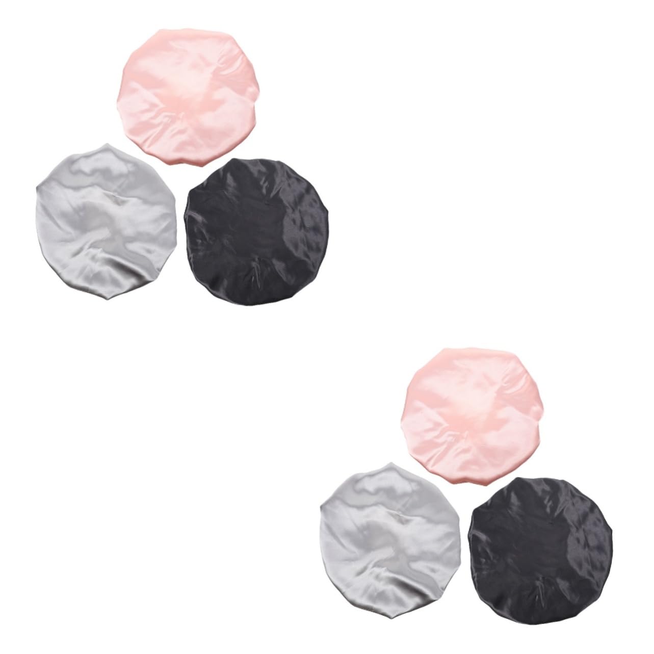 Bonnet de nuit double couche imperméable pour protéger le brushing - 8