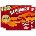 Twinings Nambarrie Strong Tea | Bold, Lively & Full of Flavour Black Tea | Multipack Bulk Buy, 320 (4 x 80) Biodegradable Tea Bags