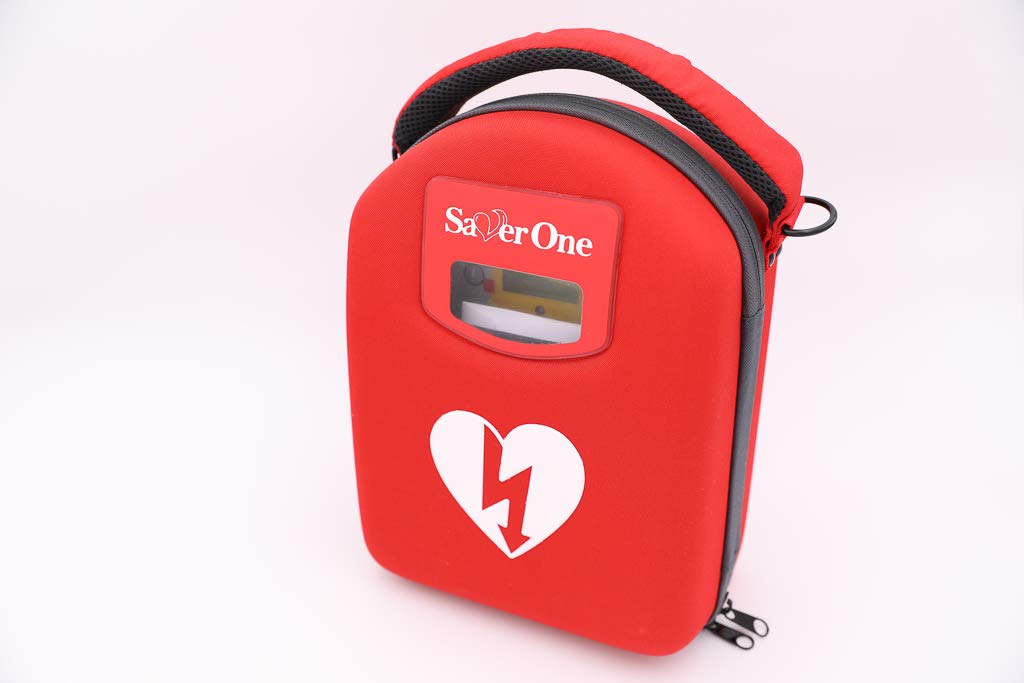 Saver One AED Defibrillator SA1 (SVO-B0001) mit Design-Acrylglaswandkasten