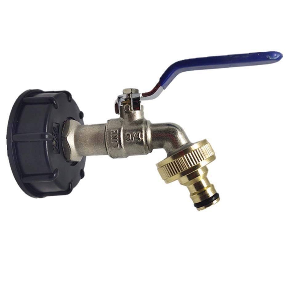 Do złączy domowych do ogrodu Irr 3/4 Cal Adapter Adapter kran drut IBC Adapter zbiornika Tap wymiana złącza montaż zaworu