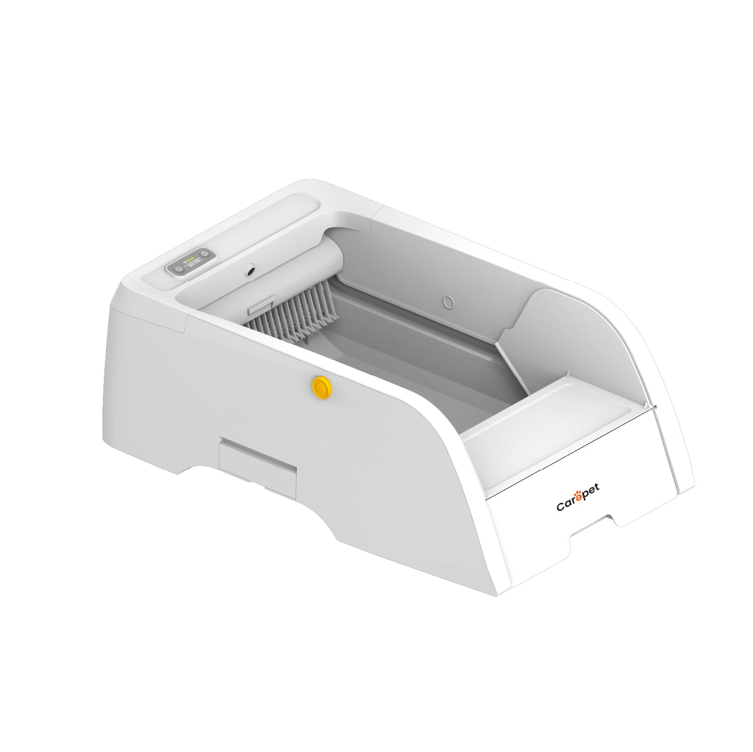 Carepet Arenero autolimpiante C102WC con cámara, control por aplicación, reconocimiento multigato, limpieza automática, sensores infrarrojos, desinfección UV, diseño compacto