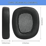 Zamienne podkładki na uszy do słuchawek G933, kompatybilne z urządzeniami Logitech G231, G433, G533, G633, G635, G933, G935, Premium Protein Leather Soft Memory Foam