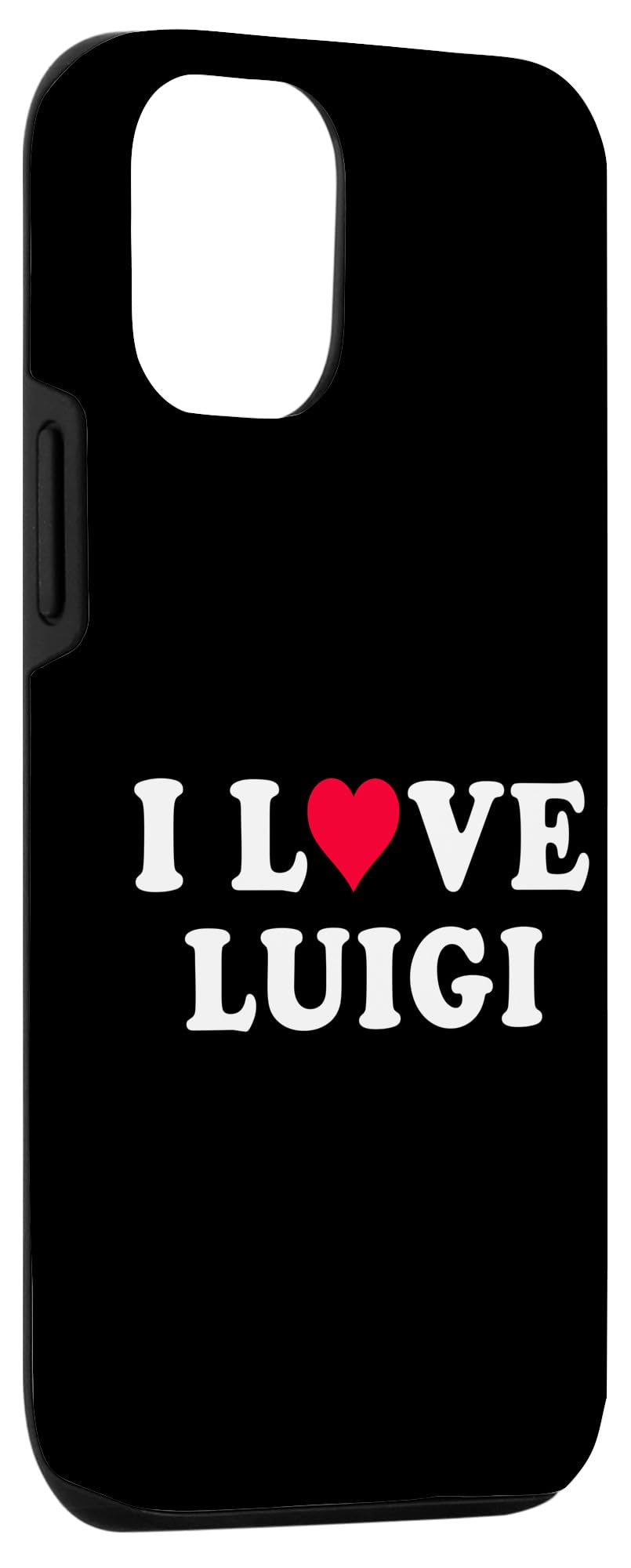 iPhone 13 Pro I Love Luigi Matching Girlfriend & Boyfriend Luigi Name Case - Image 3