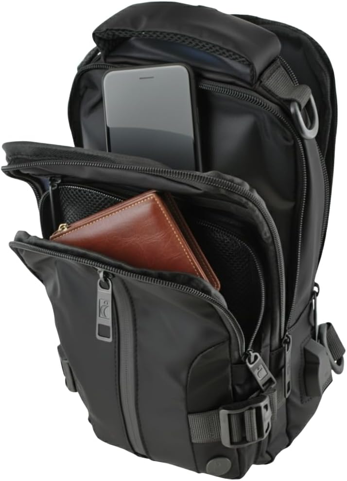 Crossbody Sling Bag - Shoulder Chest Bag with USB Charging Port - Image 3