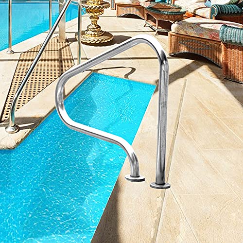 Main courante de piscine en acier inoxydable 304 au design épuré - 2