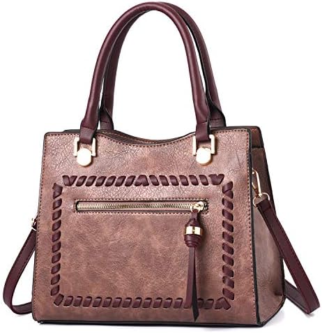 IHAYNER Women Top Handle Bag Waterproof Shoulder Bag Ladies Degigner Satchel Messenger Tote Bag