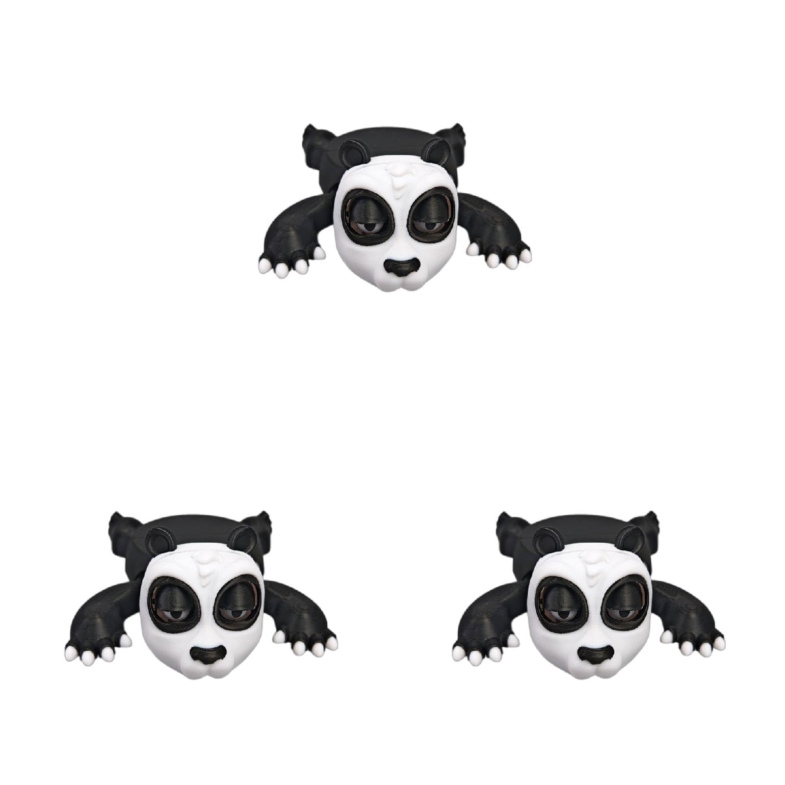 Panda de ojos abiertos antiestrés: el regalo original de decoración para tazas de oficina