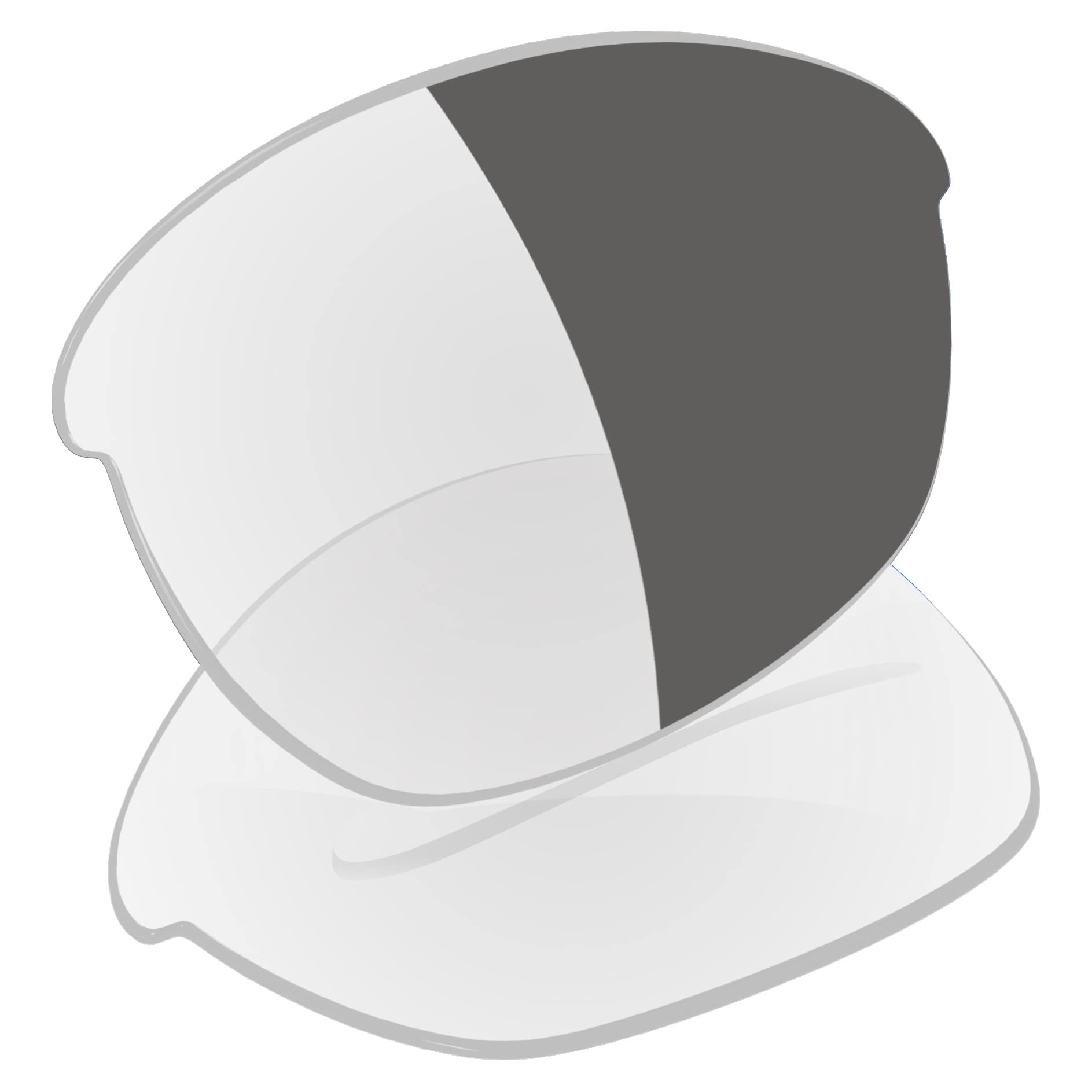 Galvanic Replacement Lenses for Oakley Flak Jacket sunglass - Photochromic Non-Polarized