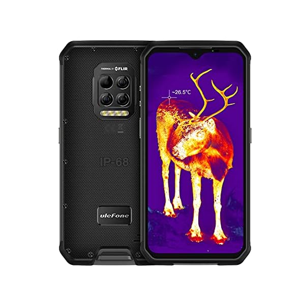 Rugged-Unlocked-Cell-Phones-Ulefone-Armor-9-Smartphones-with-Thermal-Imaging-Camera-8GB-128GB-Helio-P90-Android-10-64MP-Camera-Endoscoped-Supported-6600mAh-Battery-63-FHD-Screen-NFC-OTG Ulefone Rugged Unlocked Cell Phones, Armor 9 Smartphones with Thermal Imaging Camera, 8GB + 128GB, Helio P90 Android 10, 64MP Camera, Endoscoped Supported, 6600mAh Battery, 6.3" FHD+ Screen, NFC, OTG