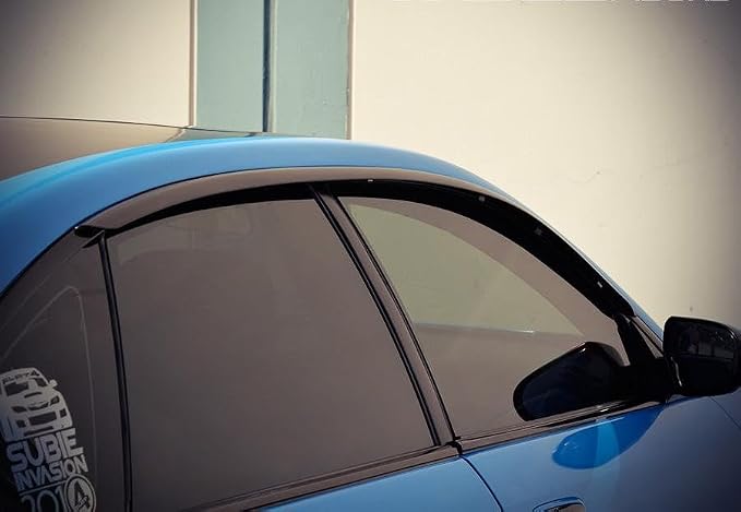 WellVisors Premium Window Visors for Subaru Legacy Sedan 2005–2009