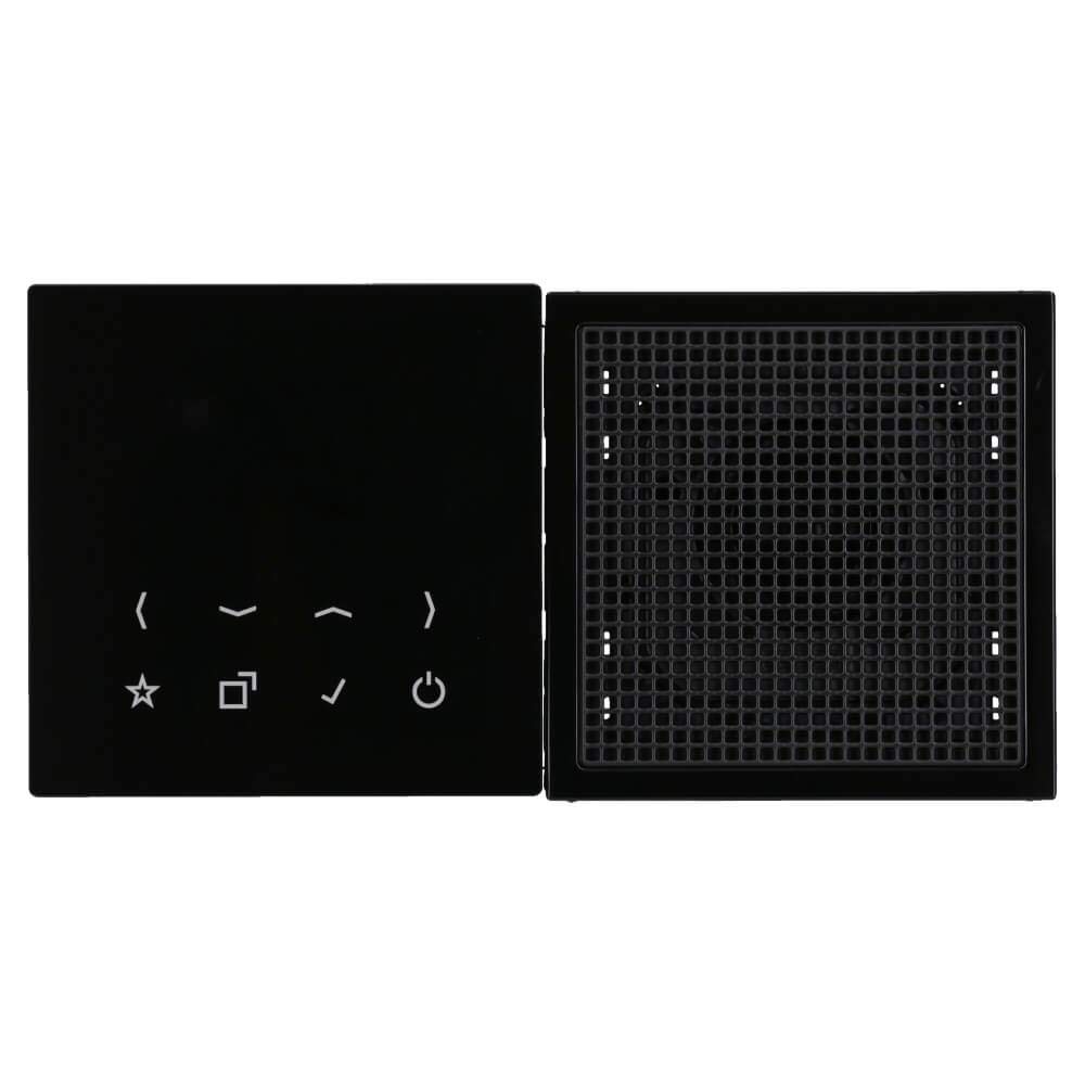Jung DABLS1SW Smart Radio DAB+ Set Mono Schwarz Serie LS