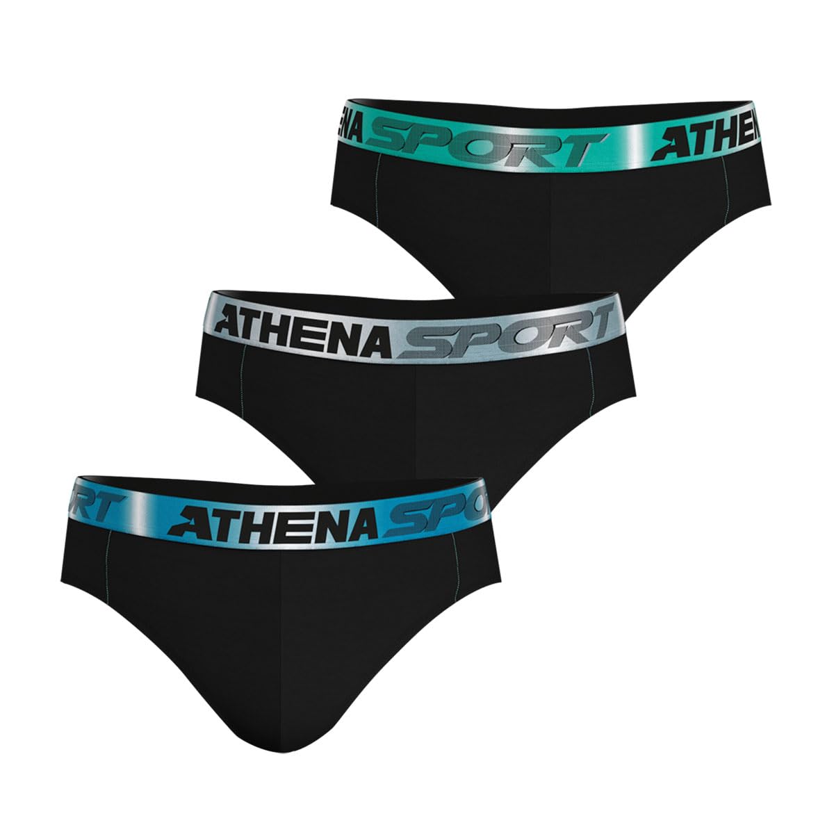 Athena - Lot de 3 Slips Homme Odor Control