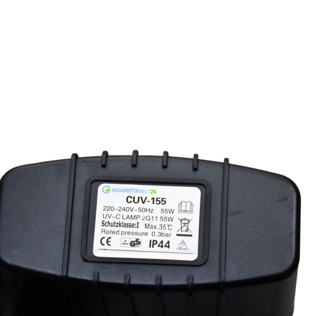 AquaOne Ersatzteil Vorschaltgerät UVC Klärer CUV-155 Algenvernichter Klärer Uv Lampe Wasserklar Cleaner SunSun Aquarien Teich
