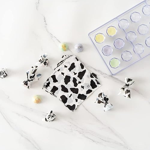 Miniatura 3 de Restaurantware Envolturas para tarros de yogur de 4.5 x 4 pulgadas, 500 unidades con bandas de goma para recipientes de pudín, desechables,