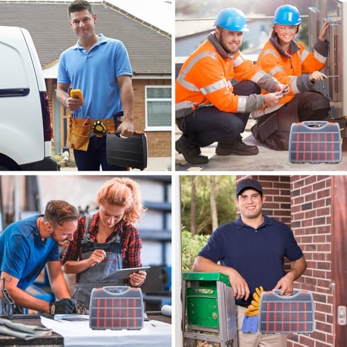 Boîte de rangement multi-grilles plastique rigide : fini le matériel déformé en entrepôt - 4
