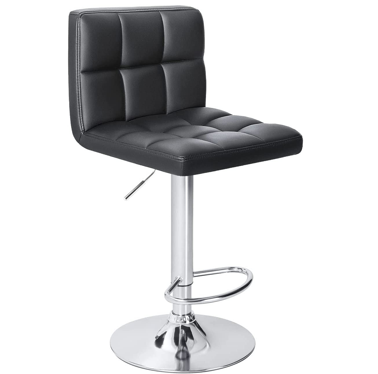Mahmayi Ultimate C8541 Modern Bar Stool (Black)
