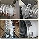Sarini Ducting Reducer 160mm to 150mm 120mm Reducer Connector with 2 Hose Clamps 2 Rolls Foil Tape for Ventilation System Ventilation -Pack of 2