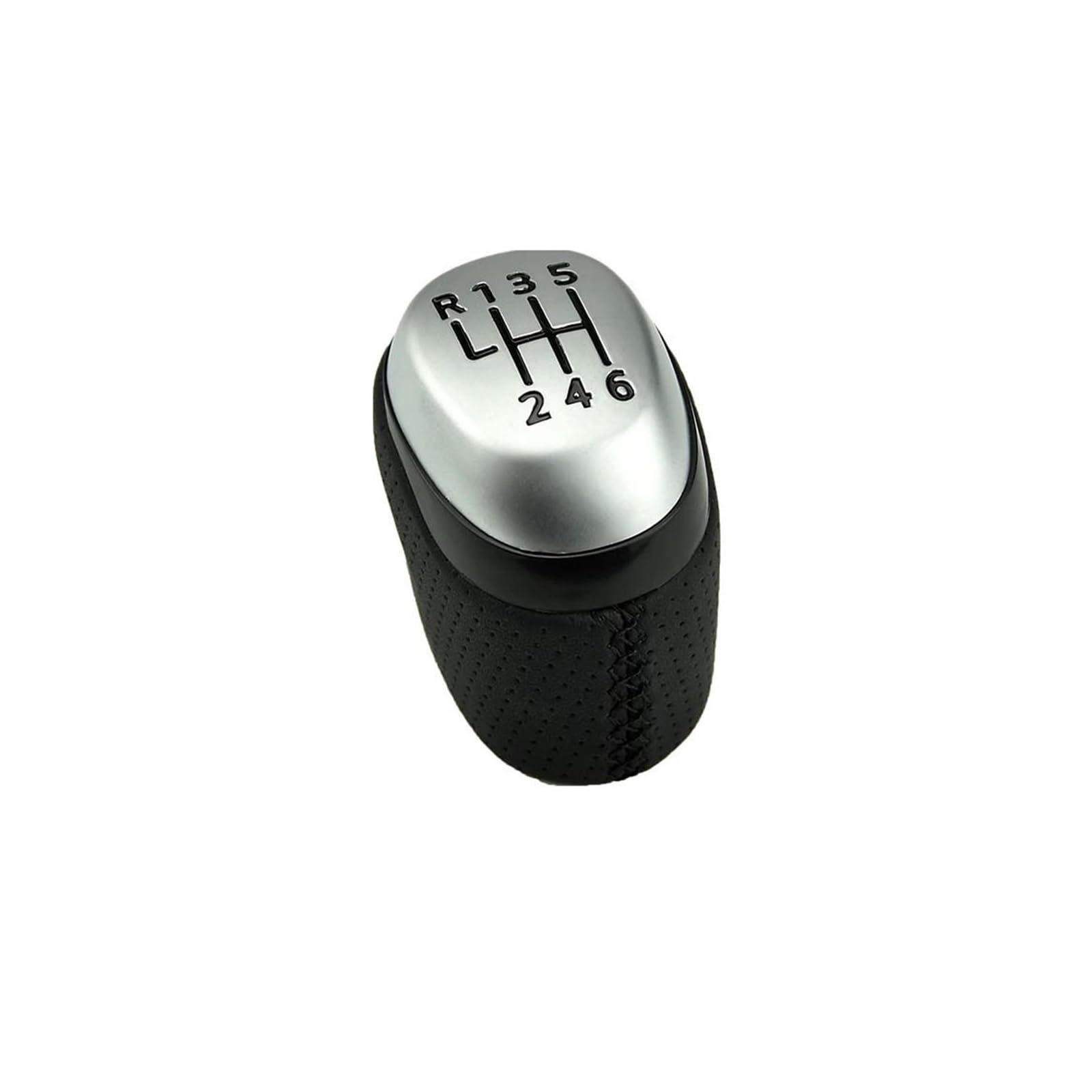 Zncojl Black Car Gear Stick Knob For Kadjar For Talisman 2015-2022 Car Manual 6 Speed Gear Shift Knob No Modification Required(Black)