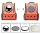 N/D Pet Carrier Rucksack für große Katzen und kleine Welpen, Space Capsule Bubble Cat Carrier Rucksack für Fat Cat (Orange)