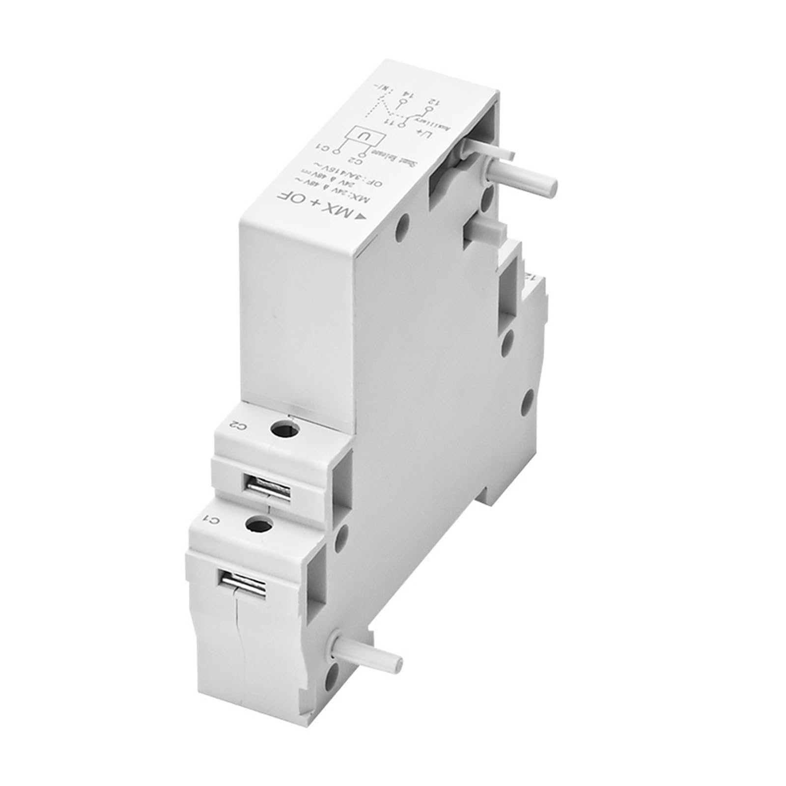 Bobina di sgancio for interruttore ausiliario MCB DZ47 con feedback remoto MX OF, sgancio elettromagnetico di emergenza leisurely(ACDC 220V)