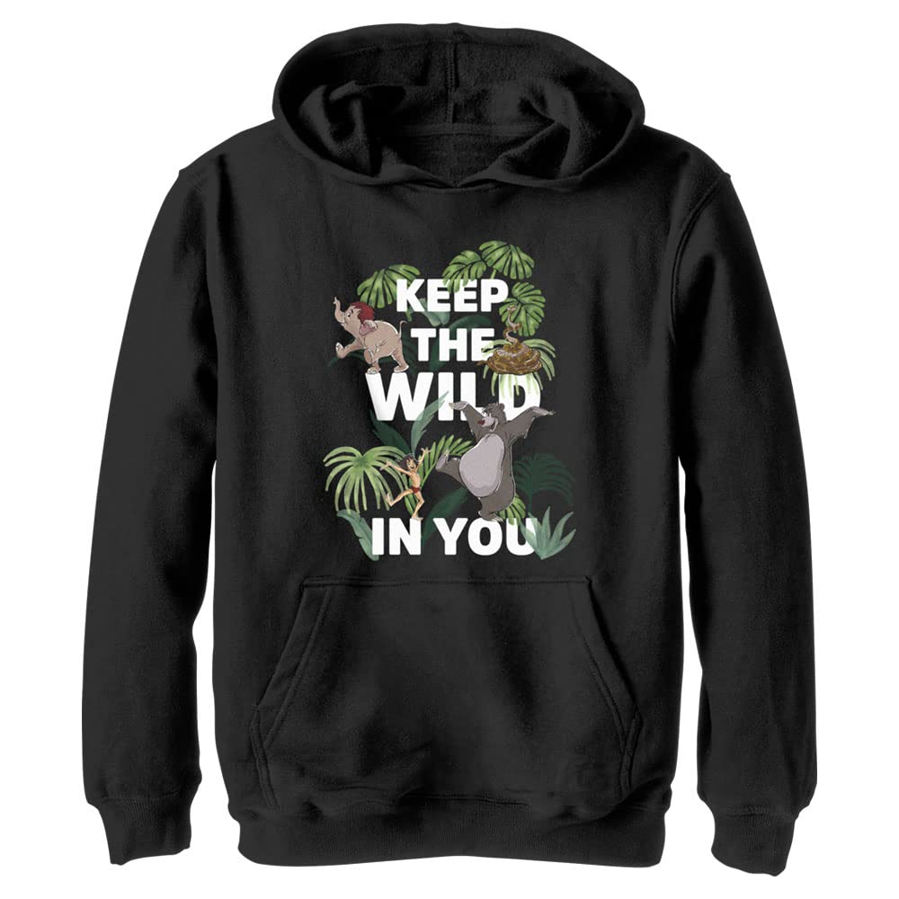 Sweat à capuche Disney Keep The Wild pour enfants pull doux anti-irritation - 2