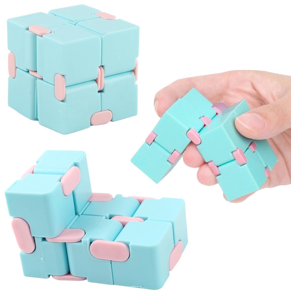 Bestie toys Infinity Cube Sensory Fidget Toy, Fidgeting Game for Kids and Adults, Cool Mini Gadget for Stress and Anxiety Relief and Kill Time, Unique Idea That is Light on The Fingers and Hands (B0D49S9NWK) Amazon Price History, Amazon Price Tracker