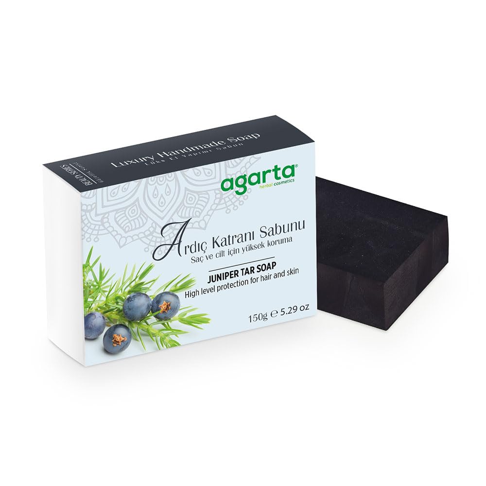 Agarta Ardıç Katranı El Yapımı Sağlıklı Cilt Sabunu 150 Gr