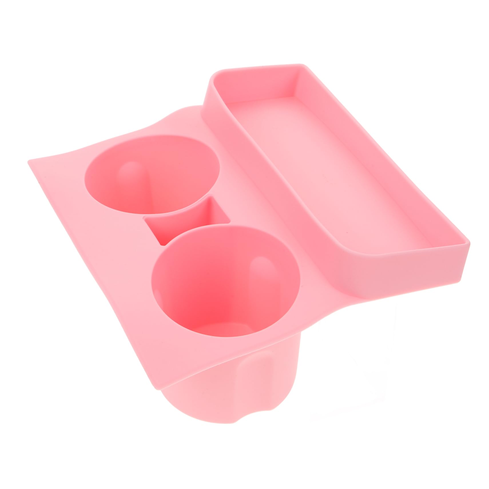 SOLUSTRE 4pezzi Portabicchieri Auto Per Model e Model Supporto Per Bevande Stabilizzatore Con Design Elegante e Facile Accesso Accessorio Per Consolle Centrale