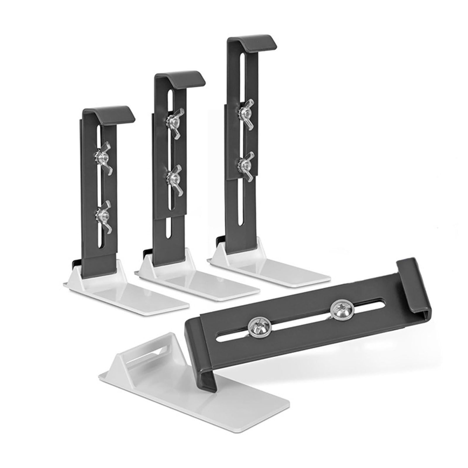 Unsichtbare verstellbare Blumenkastenhalterung Rostfreie Außenhalterung Balkon Handlauf Safe Outdoor Halter