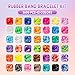 Ybxjges 3600+Rubber Band Bracelet Kit,Loom Bracelet Making Kit for Kids,Friendship Bracelet Loom Bands Kits with Loom Bands Supplies for Children Girls Gifts DIY Crafting Kit