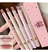 Sitovely 5 Colors Matte Creamy Shaping Lip Liner, Retractable Soft Smooth Lip Liner Pencil, High ...