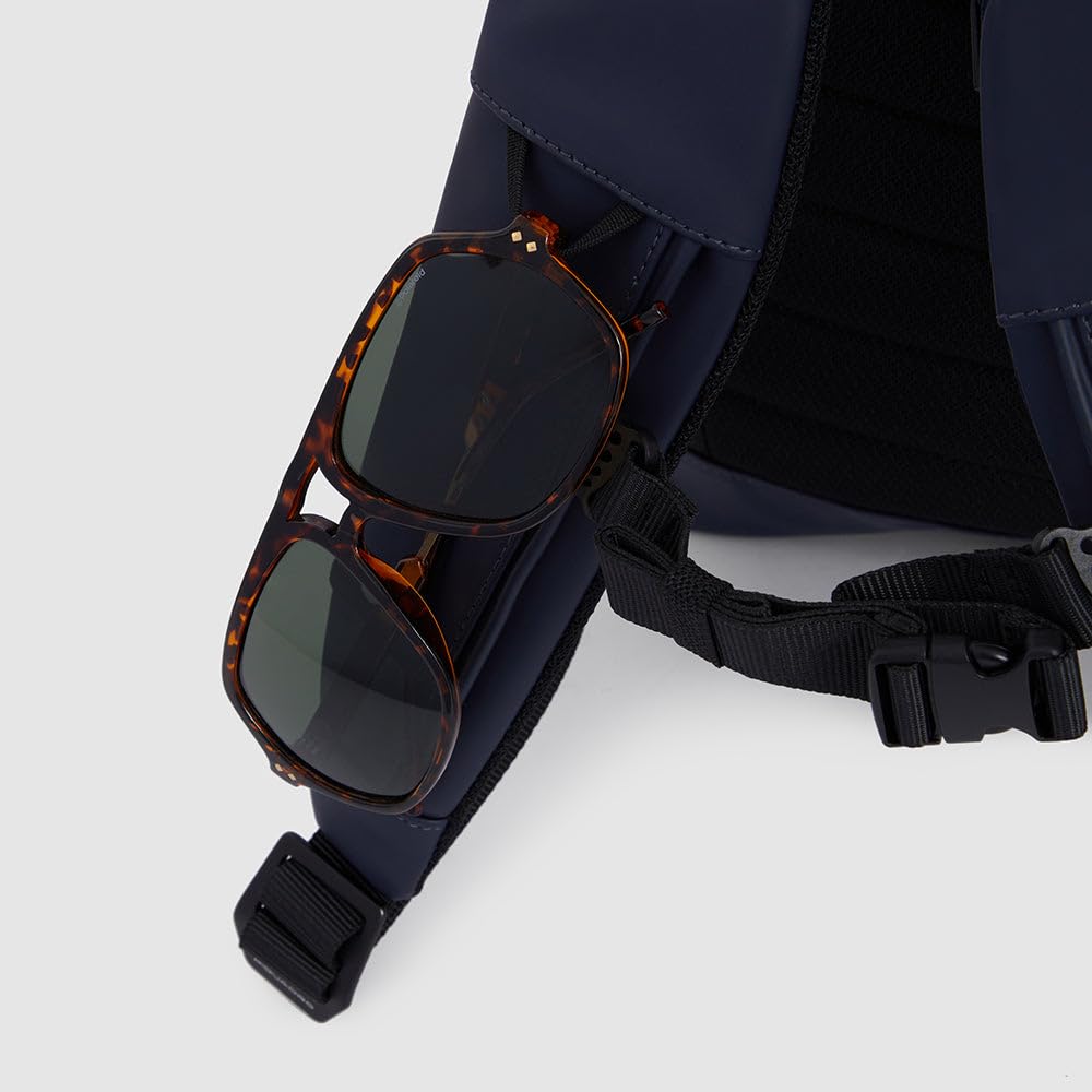 PIQUADRO Zaino roll-top resistente all'acqua porta pc 15,6"