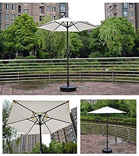 Sombrilla de patio contra calor extremo protección UV70 de 2m 3