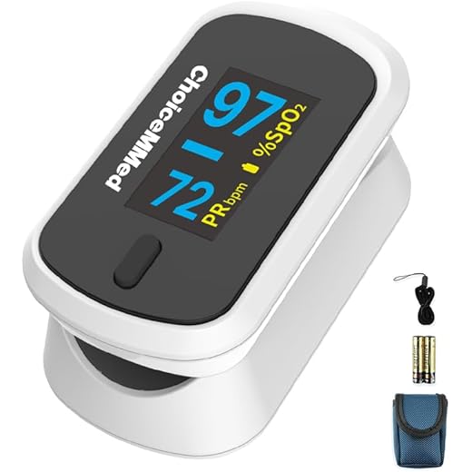 ChoiceMMed FingerTip Pulse Oximeter - Pack of 1