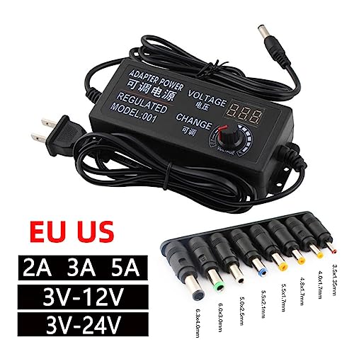 Cargador universal 3V-24V ajustable para reparar hoverboard y proyectos LED 3