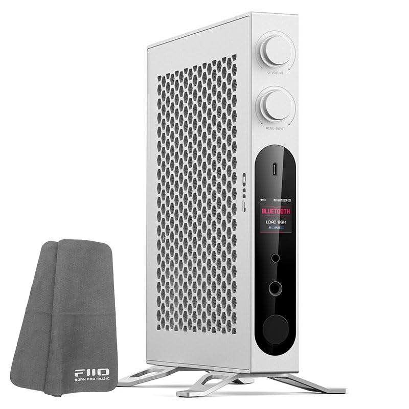 Amazon | 《ロゴ入りクロスプレゼント》 FIIO K19 シルバー USB DAC 
