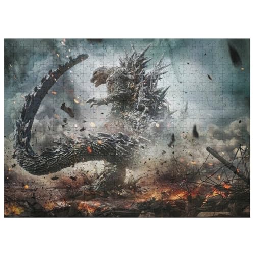 ゴジラジグソーパズル 楽天市場】ゴジラ-1.0 パズル ジグソーパズル500ピース 500-560
