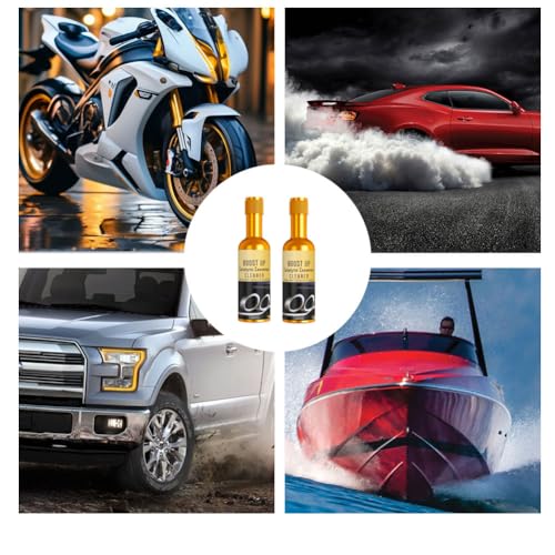 Katalysator Reiniger Benzin,Auto Katalysator Reiniger,Motor Turbolader Reinigen,für Benzin, Diesel, Hybrid (120ml,2 Stücke)