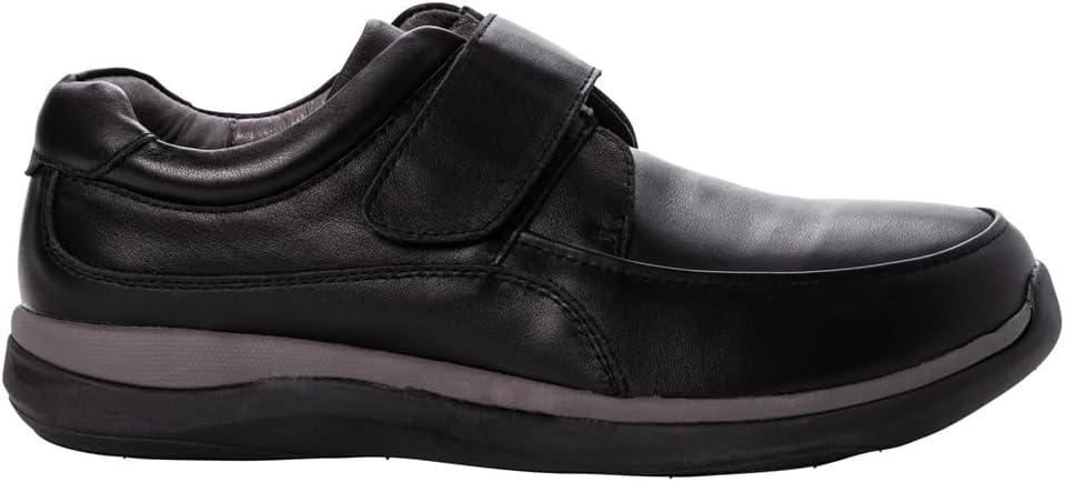 Propet Mens Parker Monk Strap Casual Shoes - Black