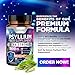 Psyllium Husk Capsules 2000mg - Fiber Supplement - Natural Soluble Fiber Pills with Psyllium Husk Powder - Supports Digestive Gut and Colon Health - Non-GMO, Gluten-Free, Vegan - 60 Capsules