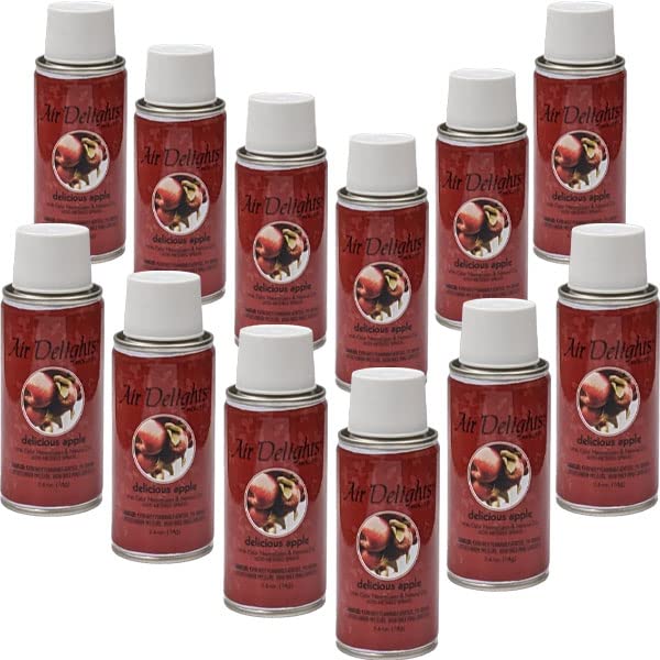 Air Delights Delicious Apple Micro 3000 Air Freshener Refill, 2.6oz (Case of 12)