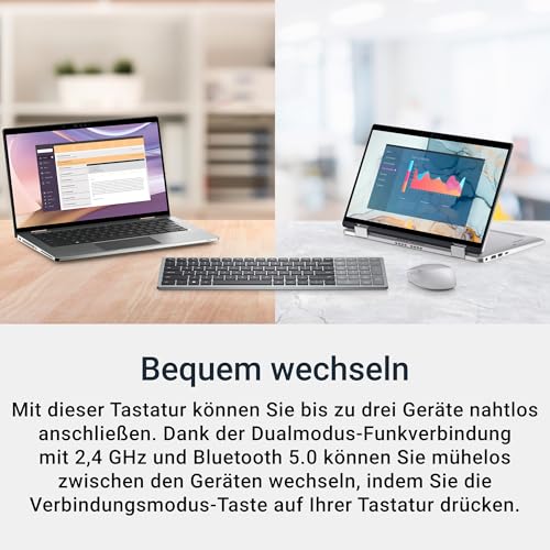 Dell Kabellose Multi-Device-Tastatur KB740