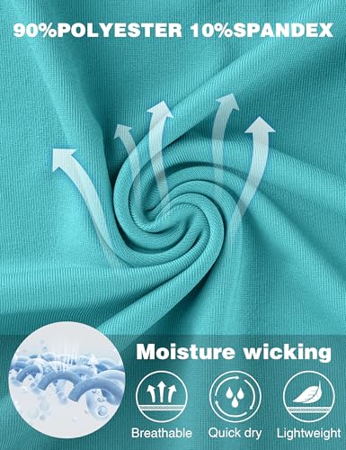 Image of Women's Long Sleeve UPF 50+ UV Sun Protection Shirts Athletic Rash Guard Swim Shirt /Hoodie for Outdoor Diving Hiking