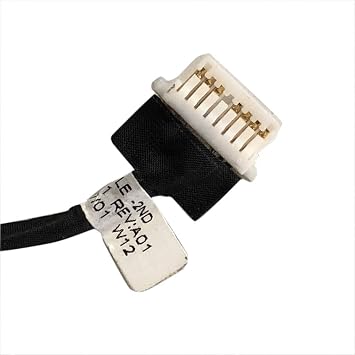 GinTai Laptop DC in Power Jack Cable Replacement for Dell Inspiron 13 7390 7391 2 in 1/ Inspiron 15 7586 7590 7591 2 in 1/ Inspiron 17 7786 7791 2 in 1 RO15 ND3N8 450.0EZ0A.0011(7cm