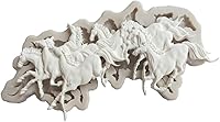 Vista 4 de Animales Correr Caballo Forma Fondant DIY 3D Lindo Pastel Silicona Molde Herramientas para Hacer Chocolates Caramelos Duros Postres Velas de Hielo