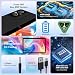 10 inch Tablet PC Android 15, 36GB RAM+256GB ROM (1TB TF), Octa-Core Processor, 5G WiFi丨BT 5.0丨8000mAh丨8MP+5MP丨Widevine L1, Tablet with Keyboard, Mouse, Case, Stylus, Earphones(Black)