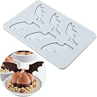 Vista 18 de Moldes de silicona 3D de hojas huecas para chocolate, molde de panal, abeja, caramelo, patrón de flores, molde para fondant, decoración de tartas