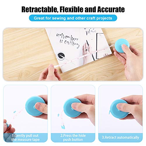 Bushibu YCIZ-BSBFZL-0002 Tape Measure Body Measuring Tape thumb #3