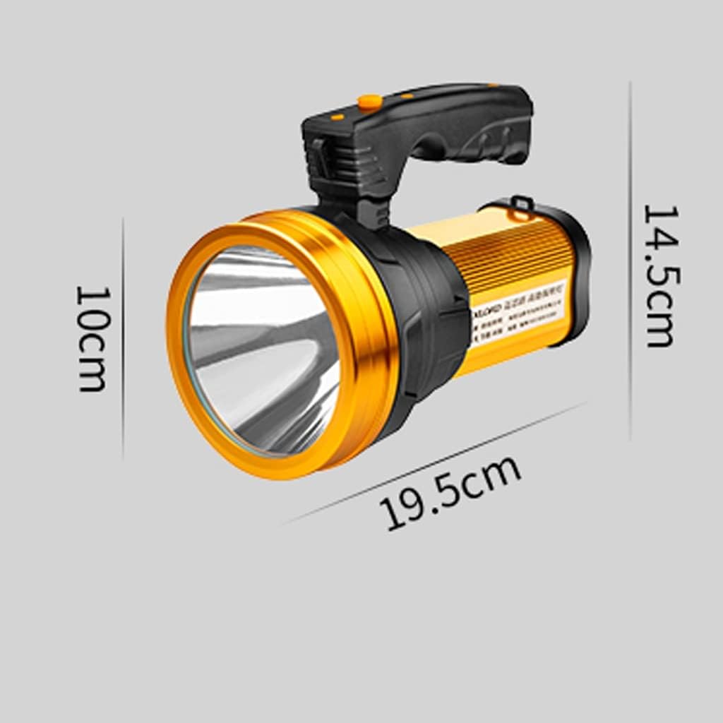 Flashlight Rechargeable Super Bright Outdoor Long-Range Spotlight Portable Searchlight High-Power Household Miner's Lamp (A 30h) image 2