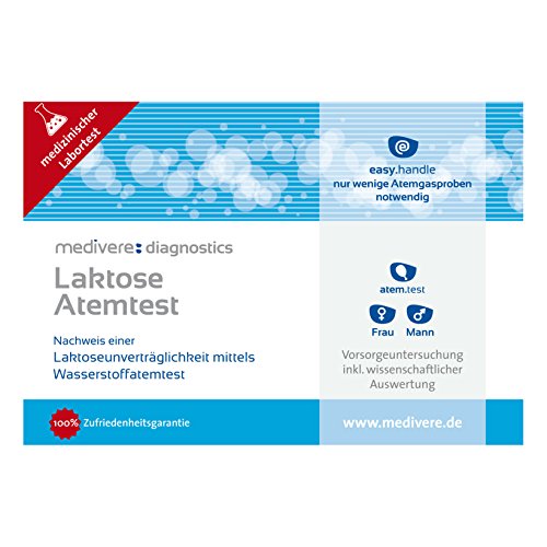 Preisvergleich Produktbild Laktose Atemtest Medivere